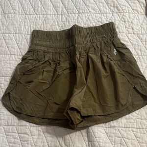 The Way Home Free People Olive Green Women's Shorts Size L